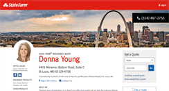 Desktop Screenshot of donnayoungagency.com